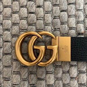Like New Authentic Gucci Black Belt - Size 70